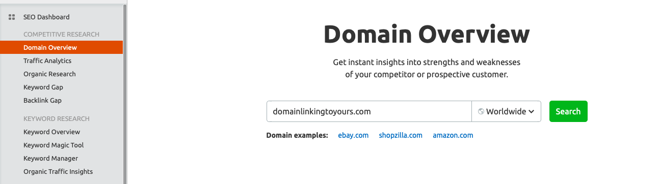 domain overview